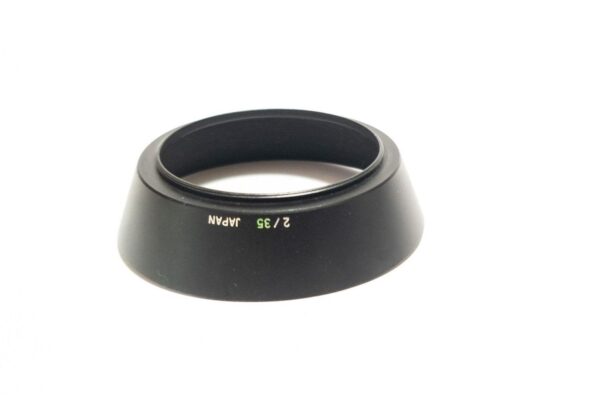 Original metal sun visor for Olympus Zuiko 35/2.