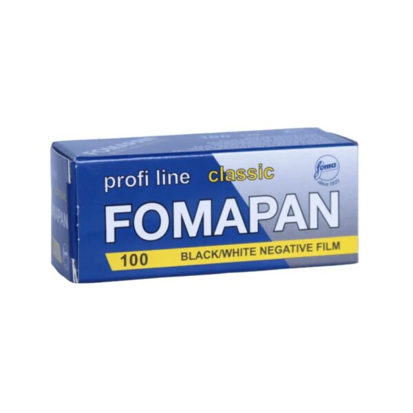 Roll of Fomapan 100 120 film