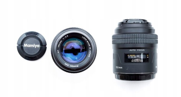 Mamiya 645 AF camera with 4 lenses: 55mm, 80mm, 150mm and 210mm - Image 7