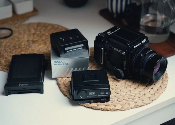 Mamiya RZ67 with accessories
