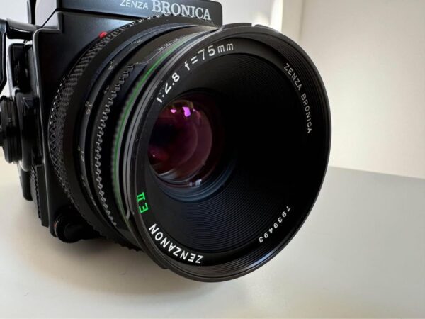 Mint Bronica ETRSi with Zenzanon Ell lens
