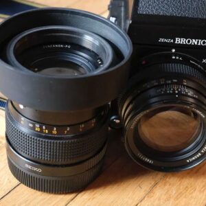 Zenza Bronica GS-1 with two lenses