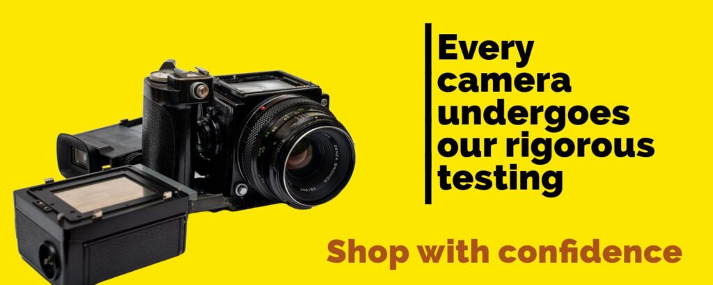 Every camera undergoes rigorous testing. Shop with confidence.